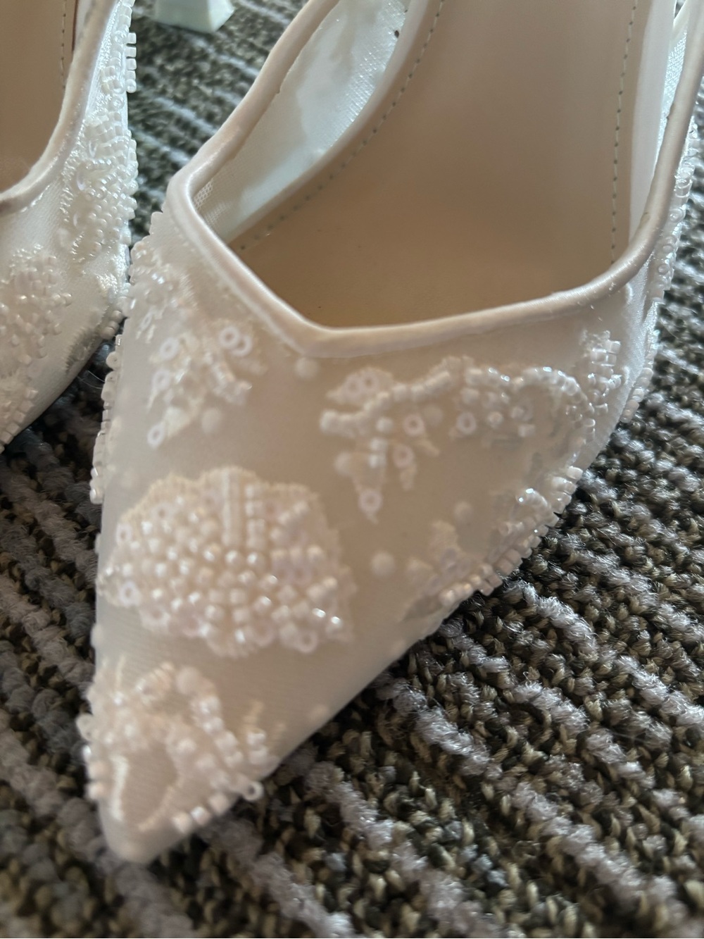 Betsey Johnson Ivory Nikki Heels - Picture 4 of 5